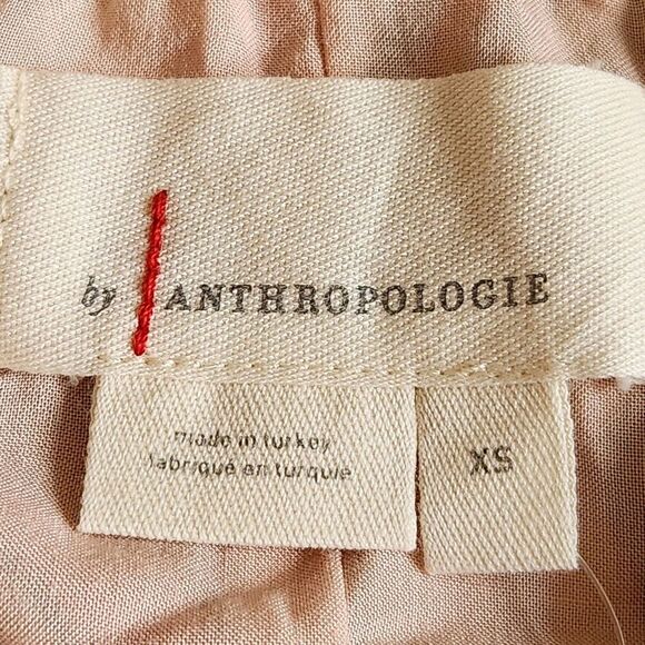 Anthropologie Women's Floral Tiered Skirt SZ XS, Smocked Waist, Boho Style - Picture 8 of 9